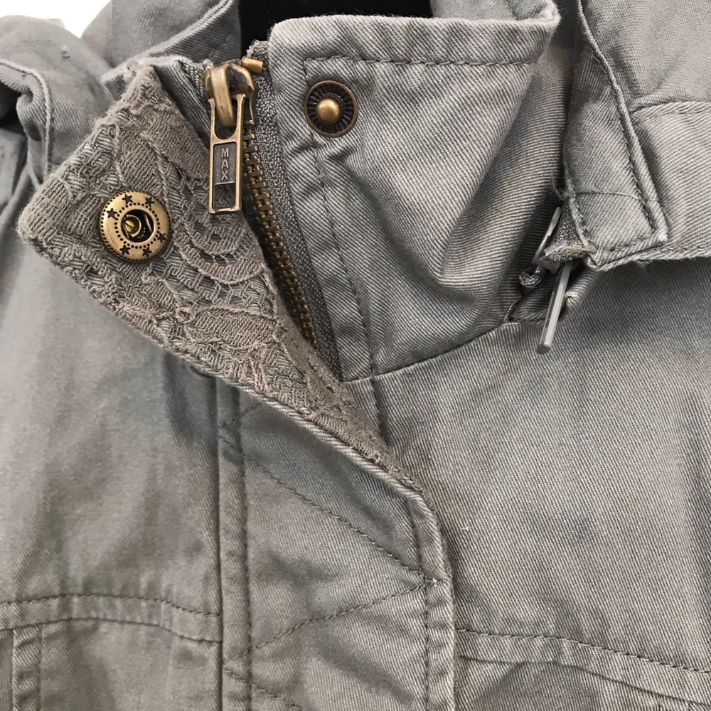 American Rag Olive Utility Jacket - Picture 4 of 8